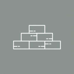 A graphic of bricks in a wall representing researcher development